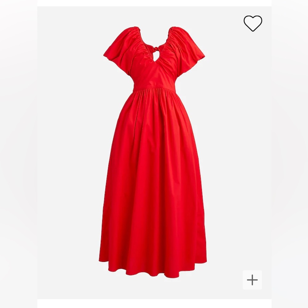 JCrew Cecily dress in cotton poplin